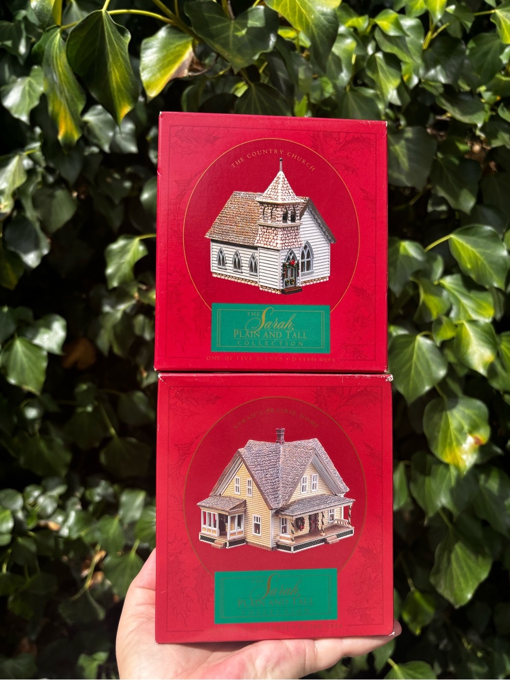 1994 Hallmark “Sarah, Plain & Tall” Collection (2 items for village)